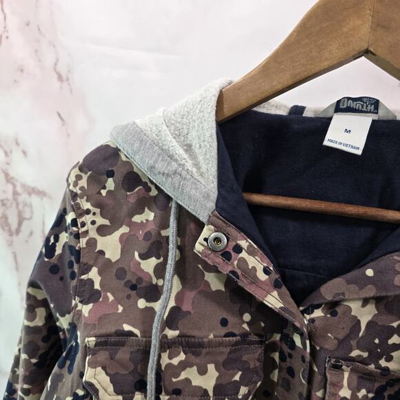 Duluth Jacket Womens Medium Purple Flex Fire Hose Shirt Jac Canvas Hooded Coat - Picture 2 of 13